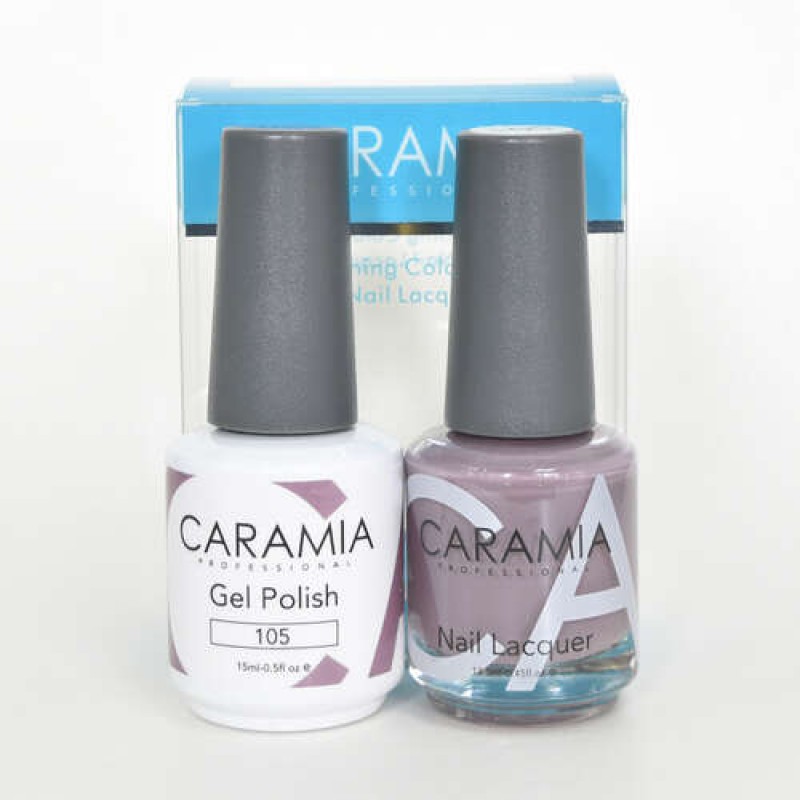 #105 Caramia Gel Polish & Nail Lacquer 0.5oz